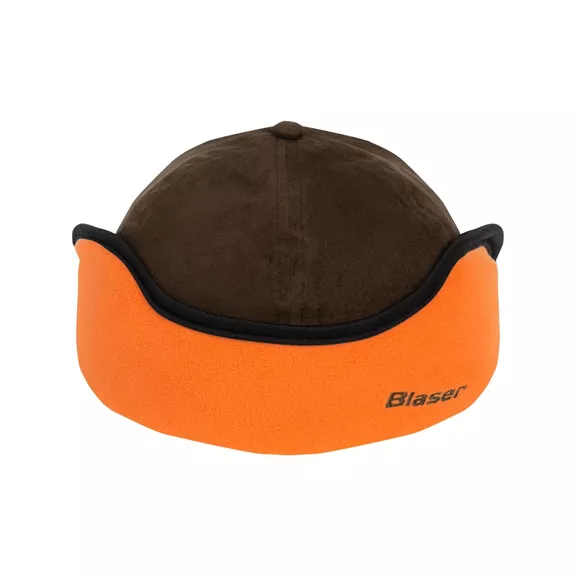 Blaser Suede Blaze Orange Insulated sapka, Dark brown, LXL