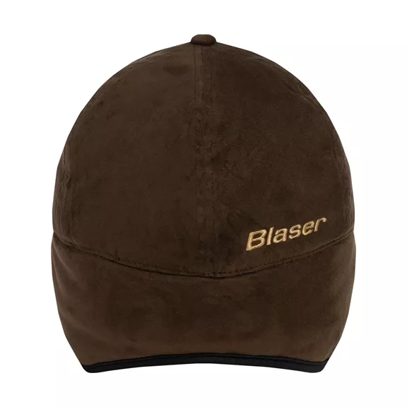 Blaser Suede Blaze Orange Insulated sapka, Dark brown, LXL