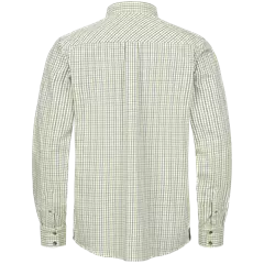 Blaser Tristan 22 férfi hosszú ujjú ing, Olive/beige checked, 3XL