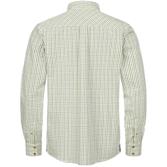 Blaser Tristan 22 férfi hosszú ujjú ing, Olive/beige checked, 3XL