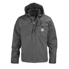 Carhartt Washed Duck Sherpa-Lined férfi dzseki, moss, L.