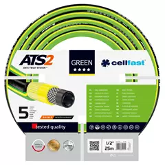 Cellfast ATS2 Green 5 rétegű locsolótömlő 1/2" 25 m 3250 g.