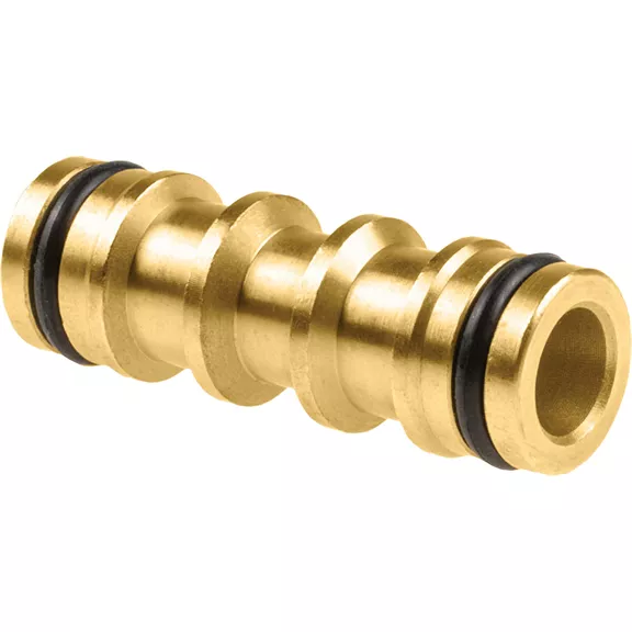 Cellfast Brass tömlő összekötő, kétutas, 1/2", 3/4"