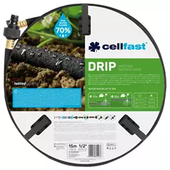 Cellfast DRIP csepegtető tömlő, 1/2", 15 m