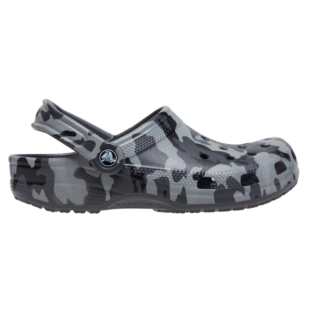 classic printed camo crocs