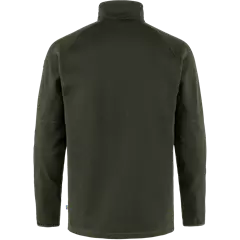 Fjällräven Övik Fleece Half Zip férfi pulóver, Deep Forest, S