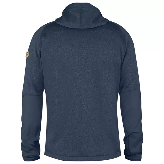 Fjällräven Övik Fleece Hoodie kapucnis polárdzseki, kék, S