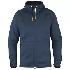 Fjällräven Övik Fleece Hoodie kapucnis polárdzseki, kék, S