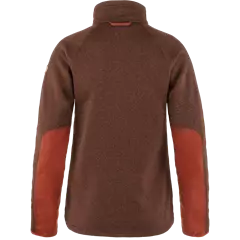 Fjällräven Övik Fleece Zip női kardigán, Autumn Leaf, L