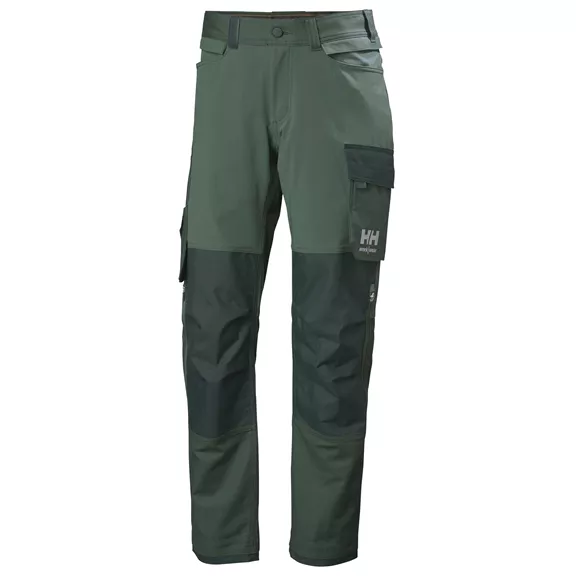 Helly Hansen  Oxford 4X Connect munka nadrág, spruce-darkest spruce, 46.