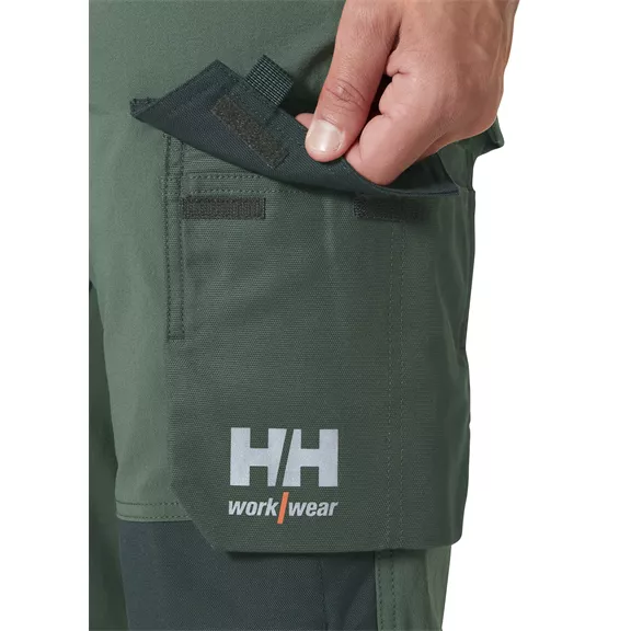 Helly Hansen  Oxford 4X Connect munka nadrág, spruce-darkest spruce, 46.