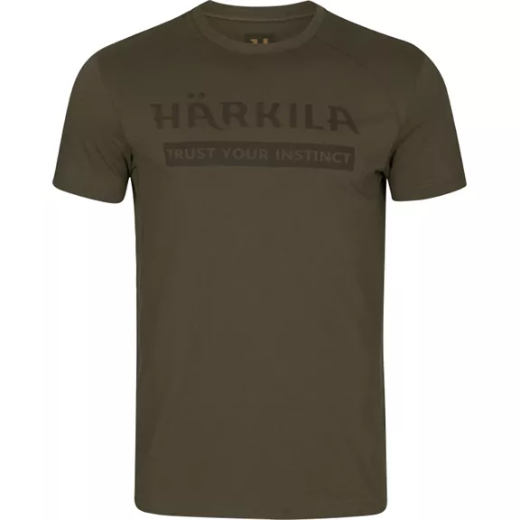 Härkila Logo férfi póló, Willow green, L