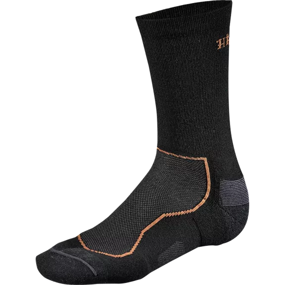 Härkila all season wool II zokni, Black, L