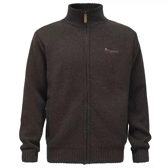 Pinewood Hurricane Full Zip férfi felső, D.Brown Mel, S