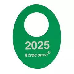 Tree Save 2025 évjárat jejlölő