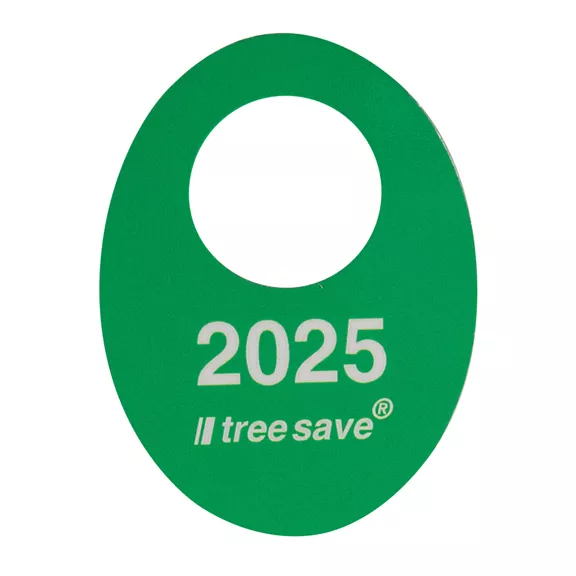 Tree Save 2025 évjárat jejlölő